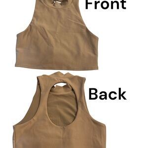 ALO Yoga Brown Crop Top